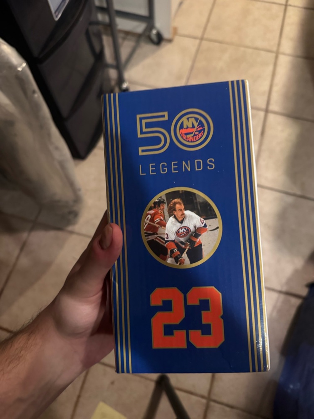 Bob Nystrom 50 legends #23 Bobblehead limited edition